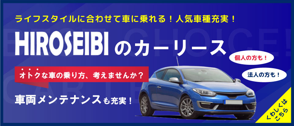 HIROSEIBIのカーリース